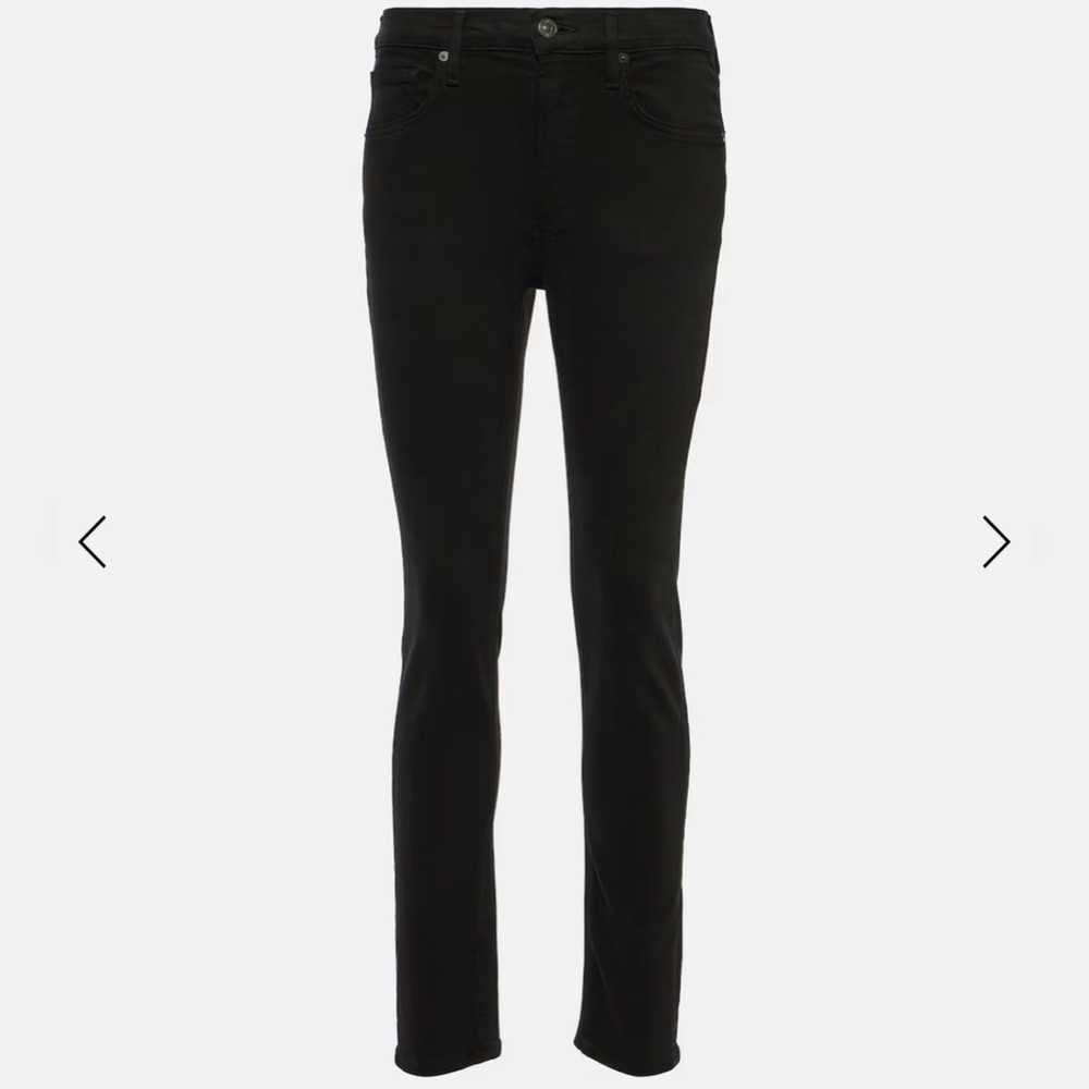 Citizens of Humanity Denim Jeans Rocket High Rise Skinny - Size 26 - Black